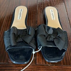 Fabulous Fun Karl Lagerfeld Black Women's Shoes